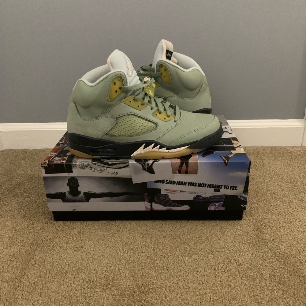 Air Jordans 5 Retro Jade